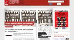 Desktop Screenshot of anticapitaliste-35.org