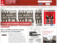 Tablet Screenshot of anticapitaliste-35.org